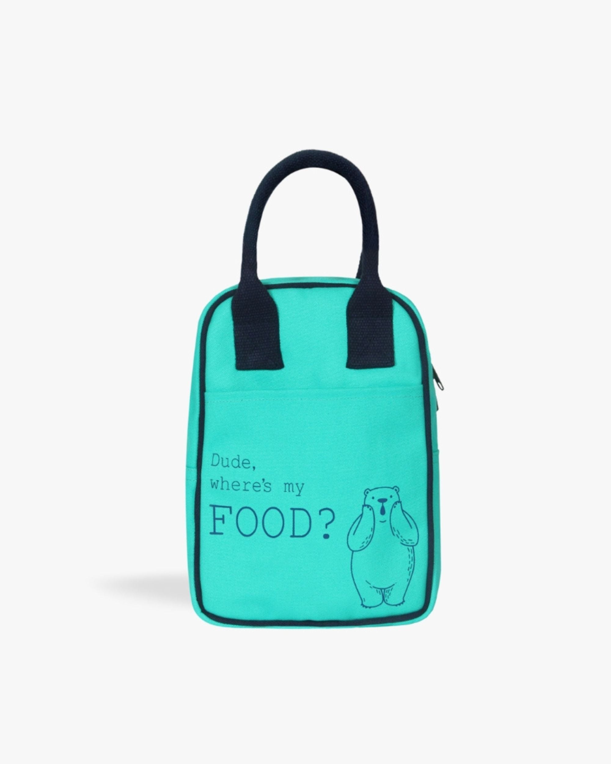 Tiffin Bag Aqua Where s my Food ecoright