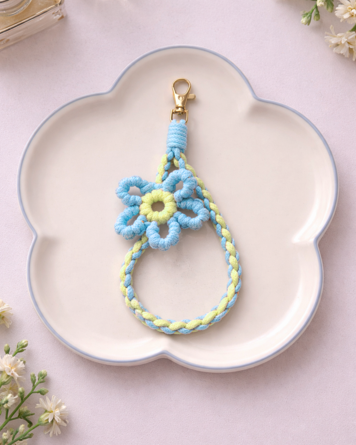 Dottie Crochet Phone Charm