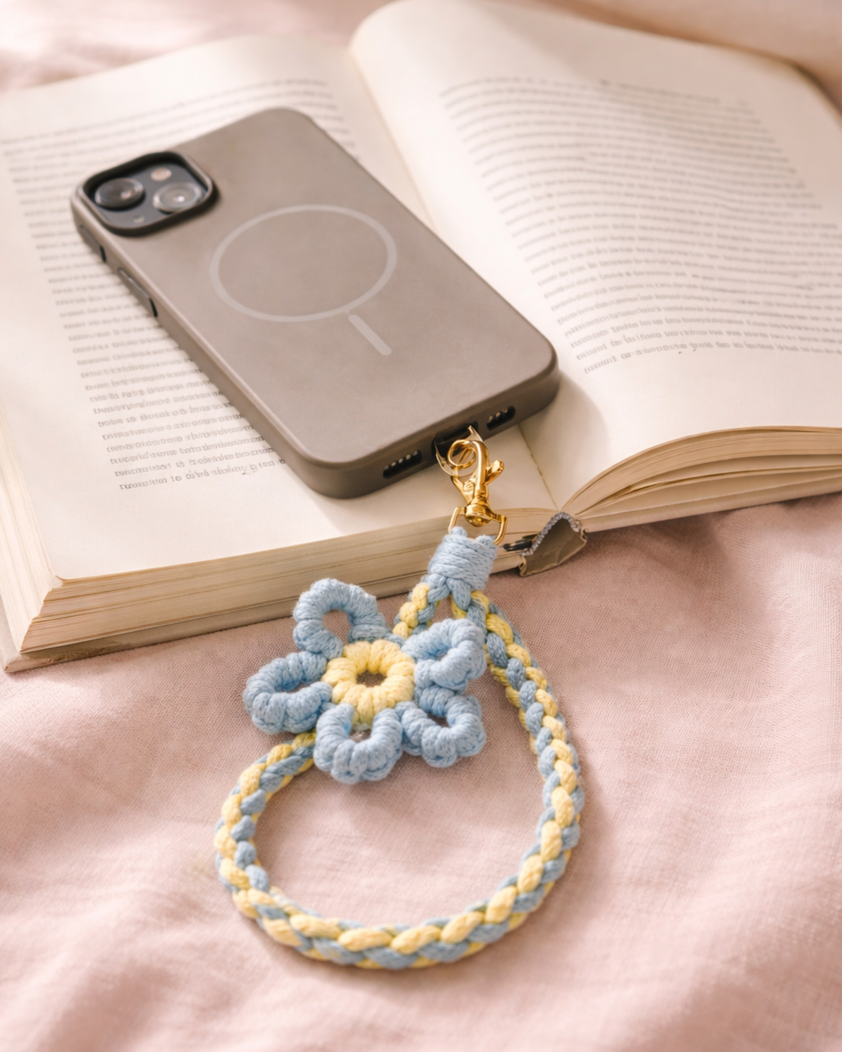 Dottie Crochet Phone Charm