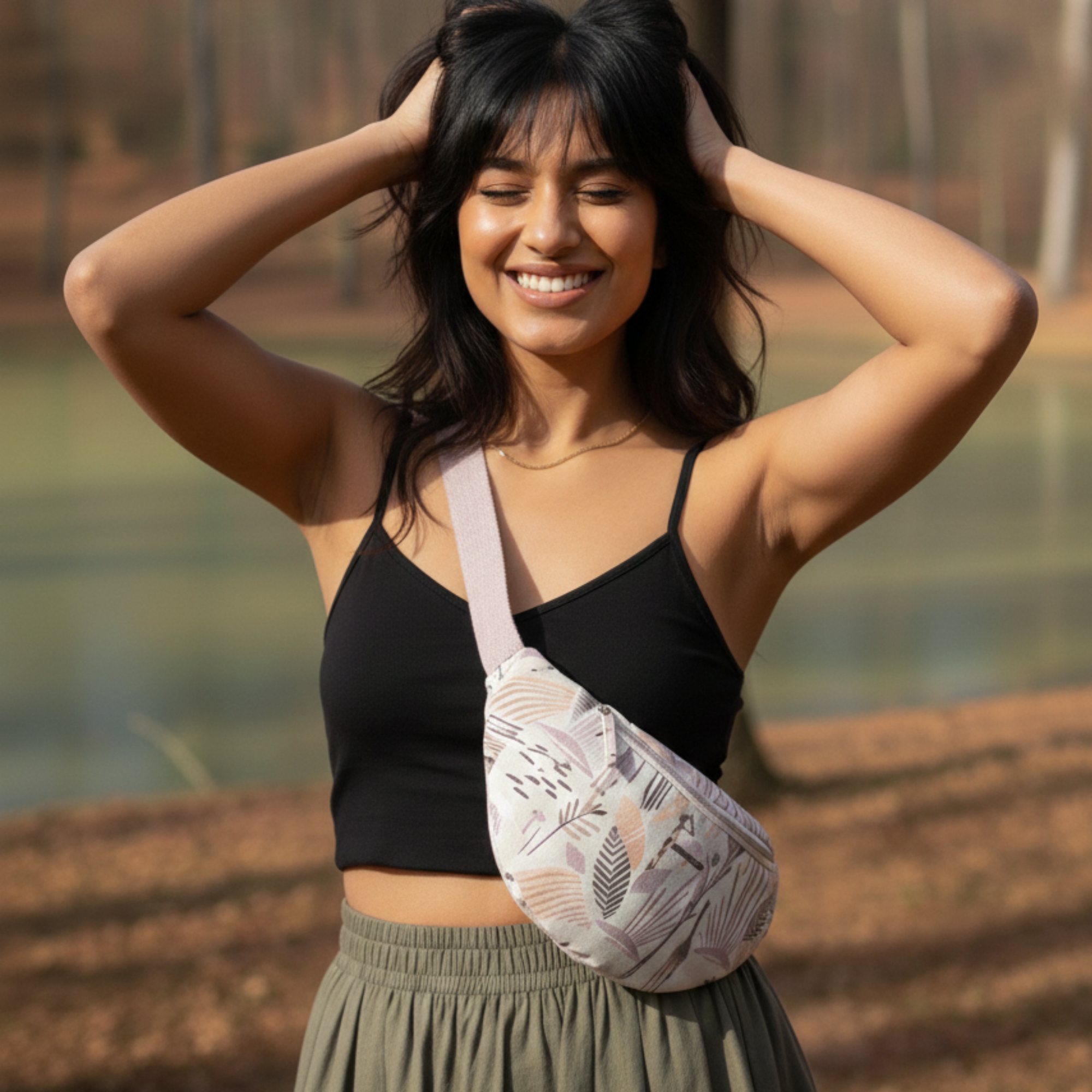 Madagascar Fanny Pack | Travel Ready Crossbody Sling – Ecoright