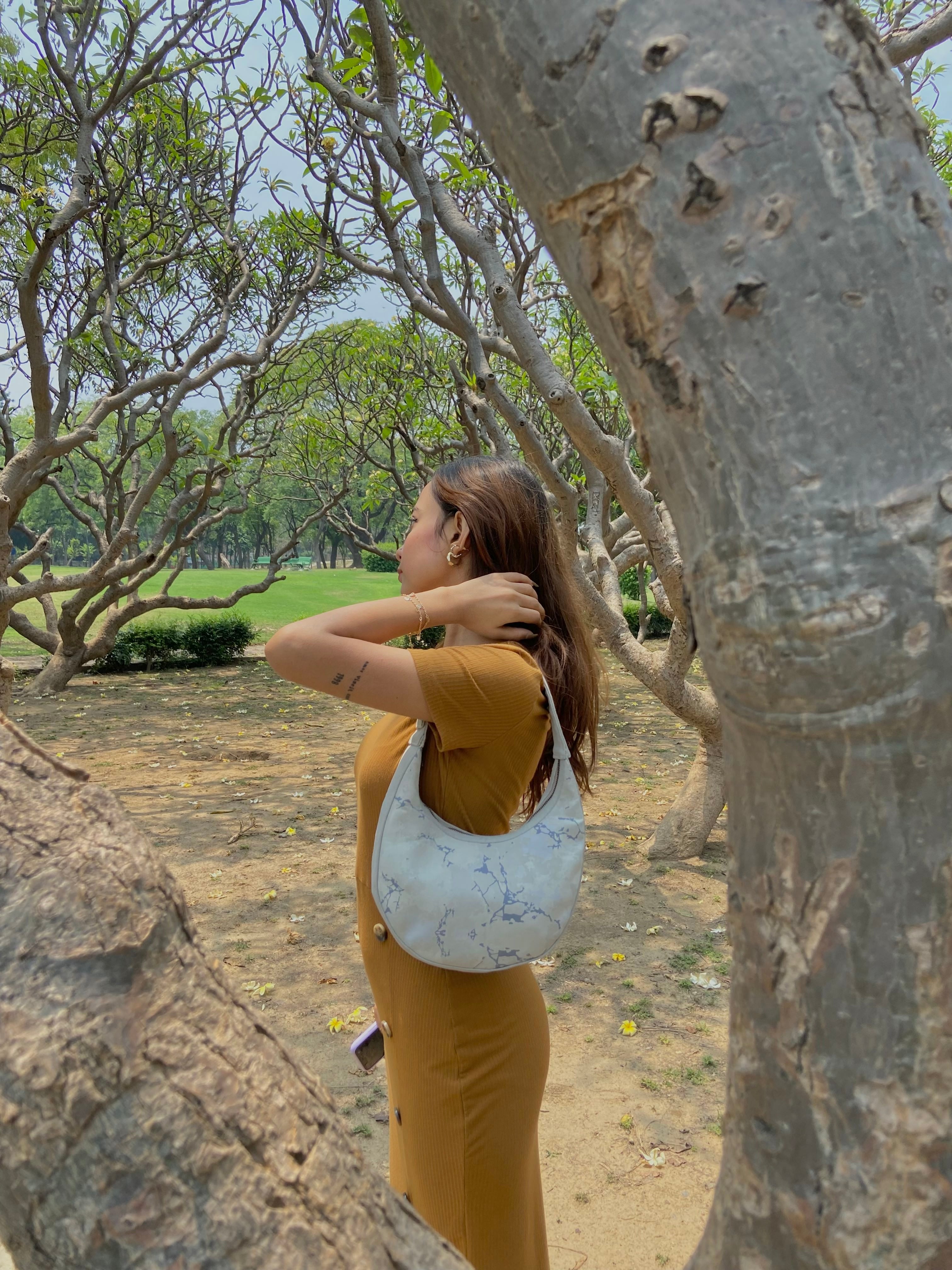 The Moon Bag - Marble Marvel