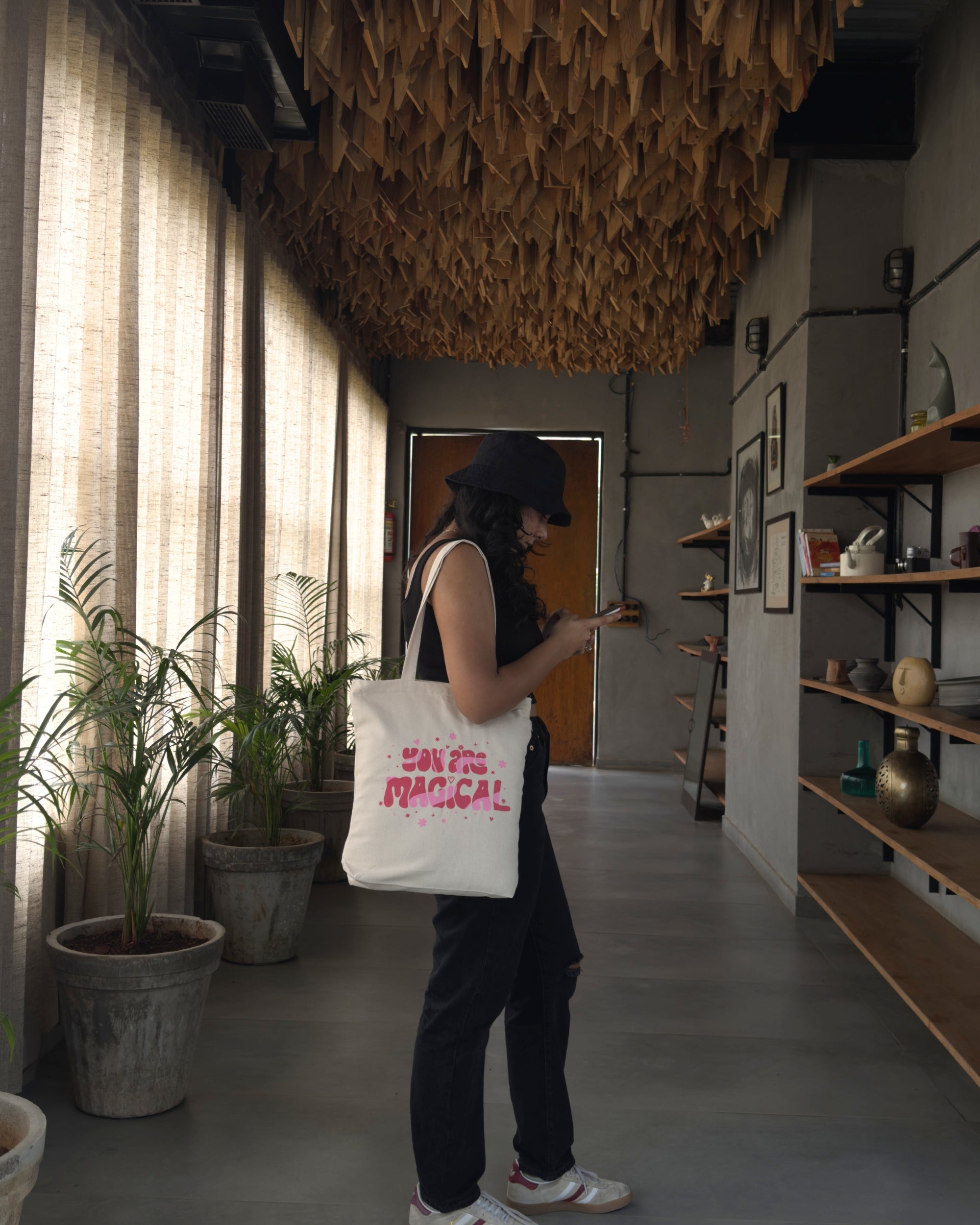 Zipper Tote Bag - Enchanting You