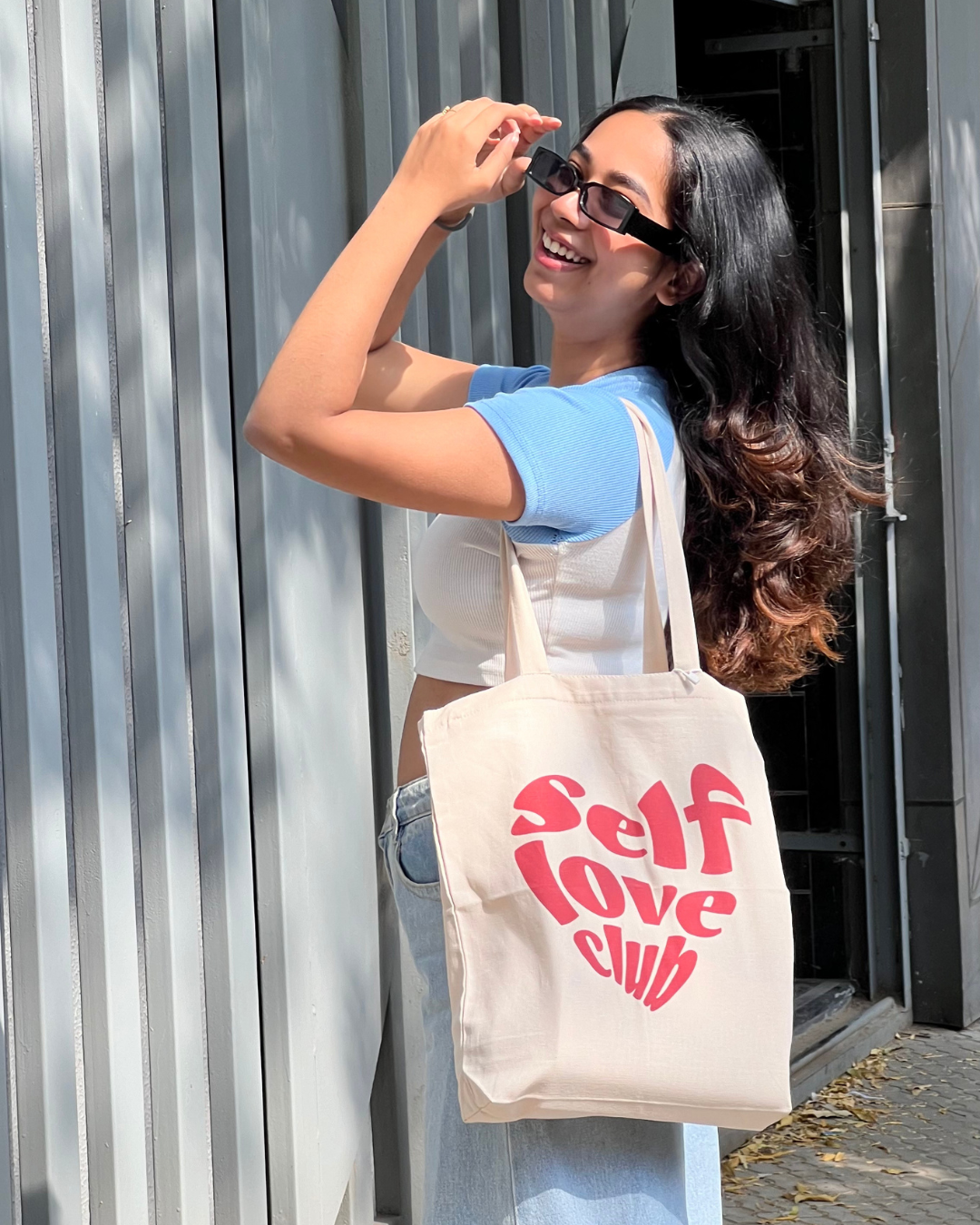 Zipper Tote Bag - Self Love