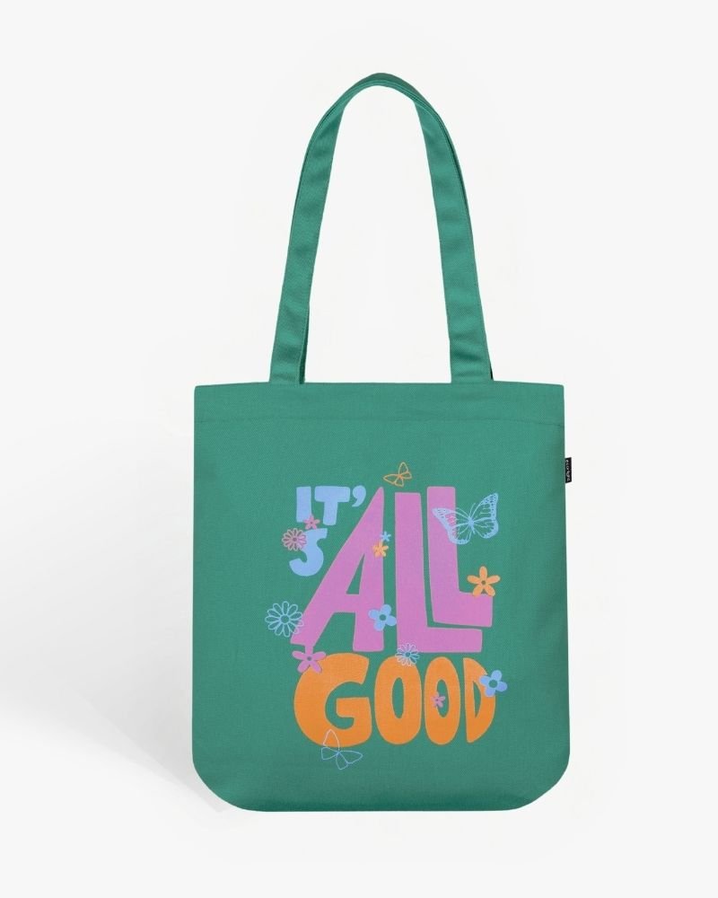 Buy Aesthetic Tote bag for Women Its All Good City Tote Bag