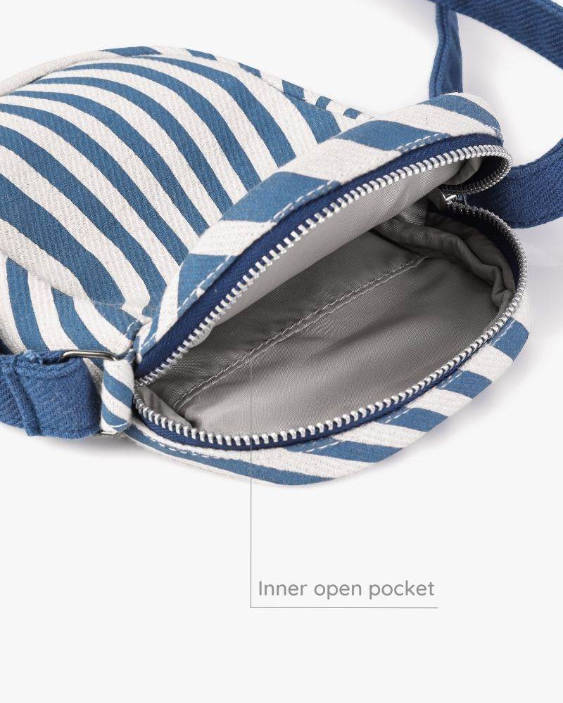 striped marlin ocean print phone bag crossbody sling