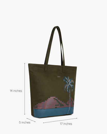 The Everything Handbag - Seaside Dusk: Eco-Friendly and Sustainable Premium Handbags by ecoright