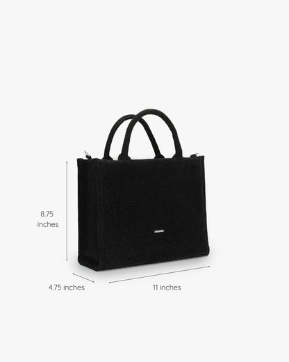 The Satchel  - Wabi-Sabi (Black): Eco-Friendly and Sustainable The Satchel by ecoright