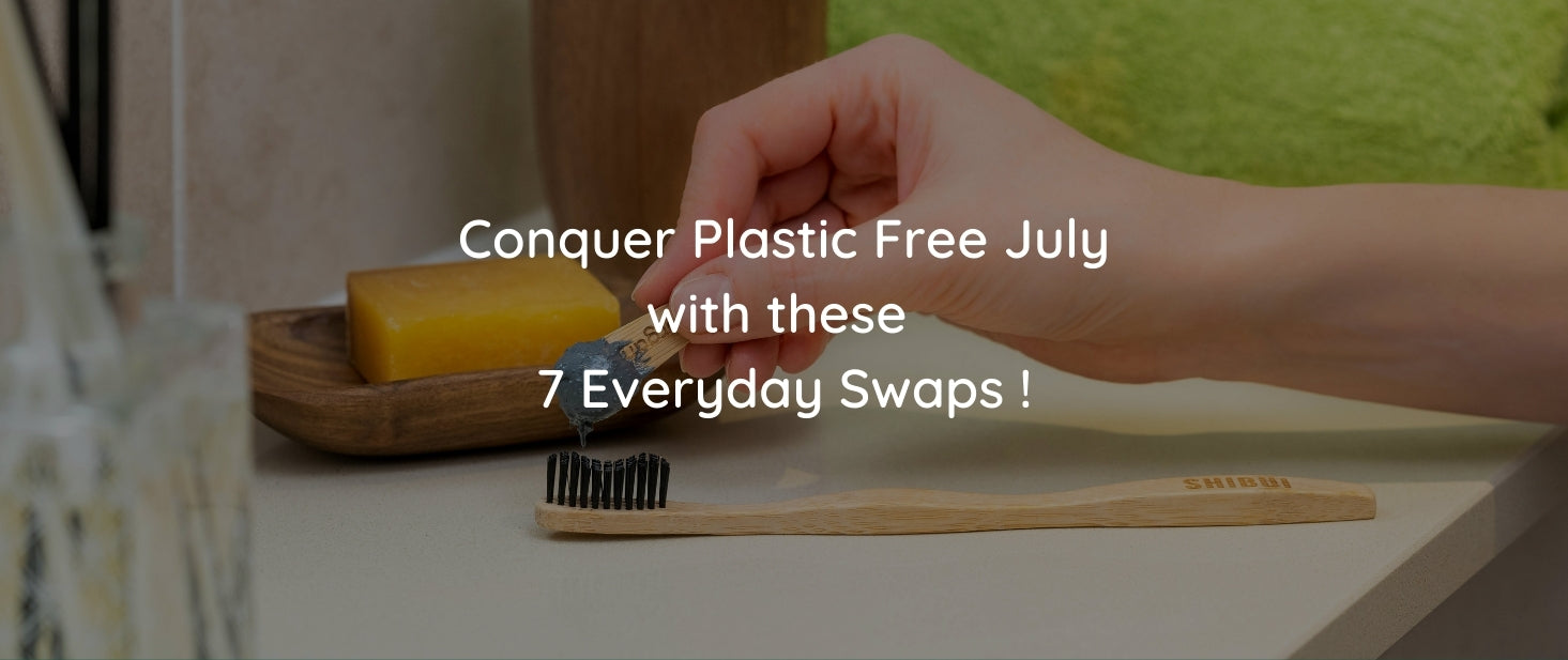 7 Sustainable swaps for Plastic Free July 2024