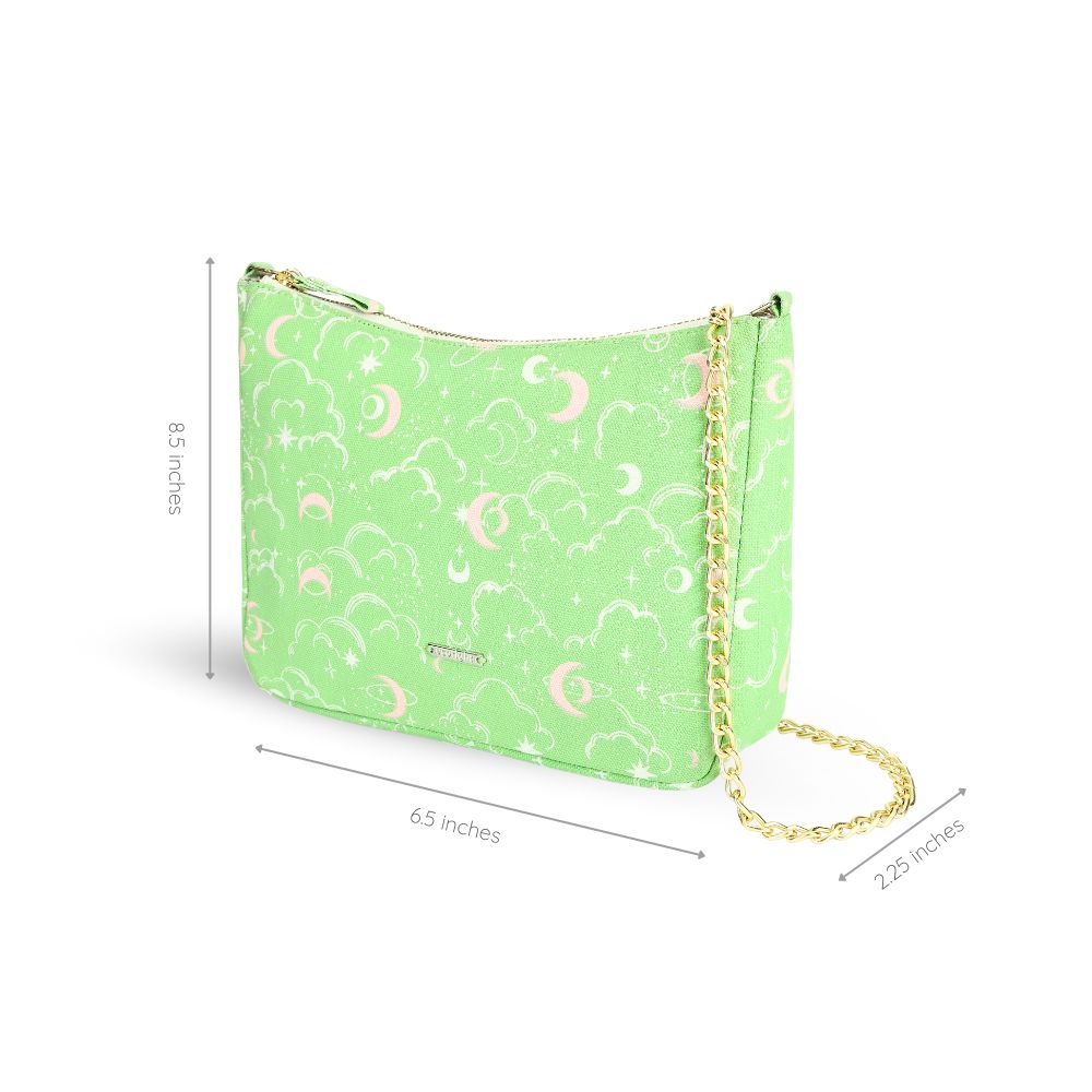 REGULAR SLING - Stars & Moon (Green)