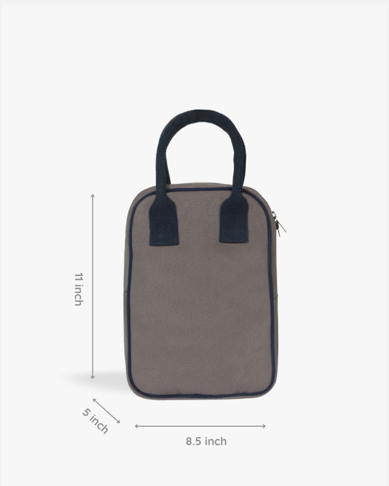Lunch Bag - Grey: Eco-Friendly and Sustainable Lunch Bag by ecoright