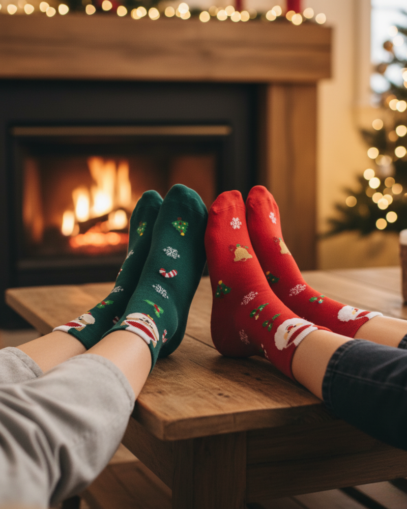 Santa’s Socks ( Pack of 2 )