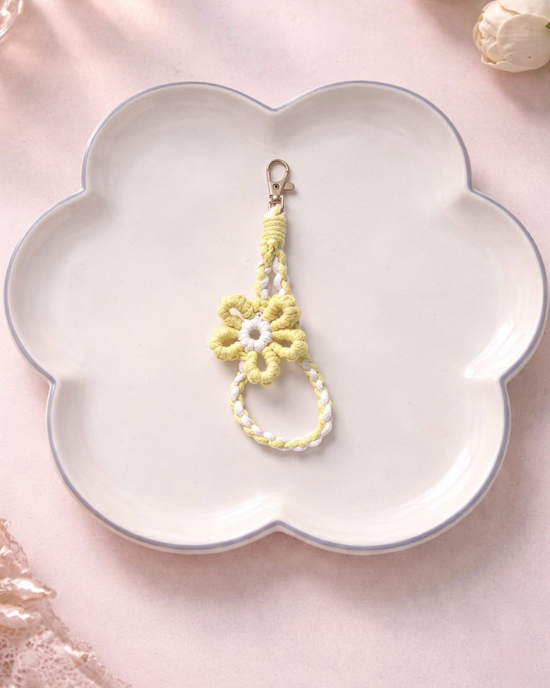 Posy Crochet Phone Charm