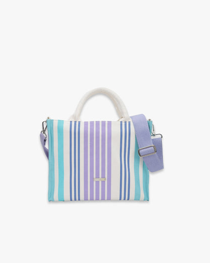 The Satchel Handbag - Lavender Trail