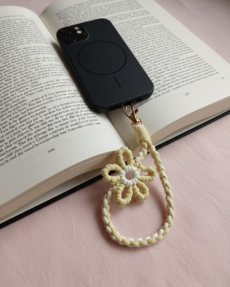 Posy Crochet Phone Charm