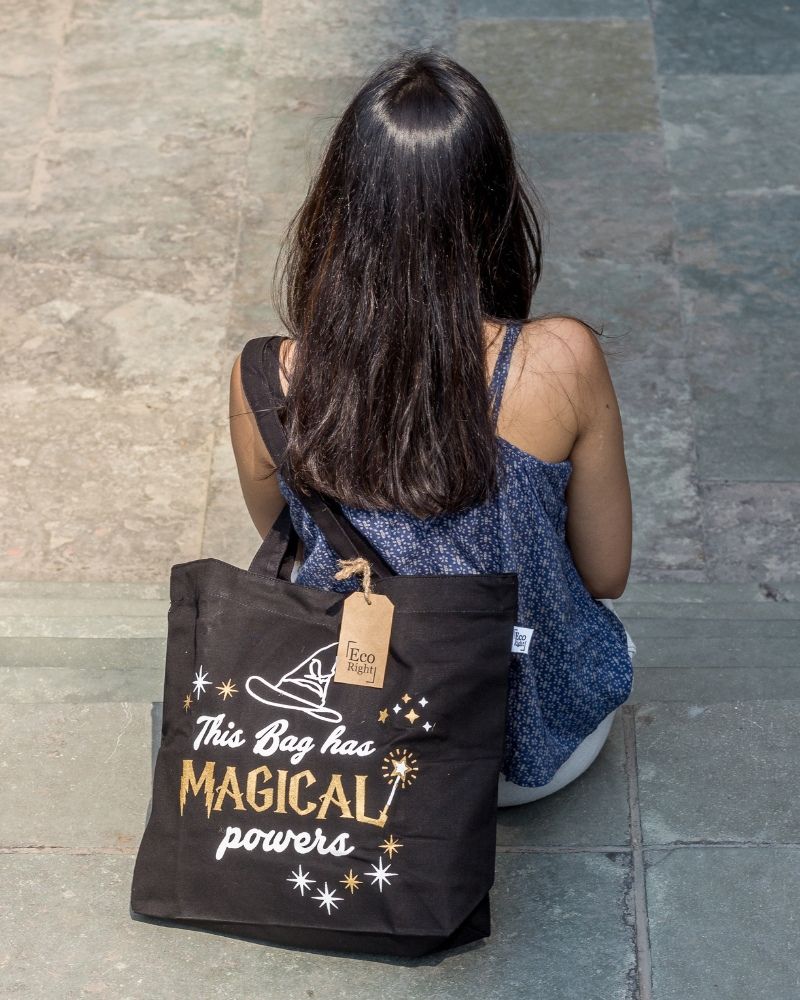Zipper Tote Bag - Magical Powers