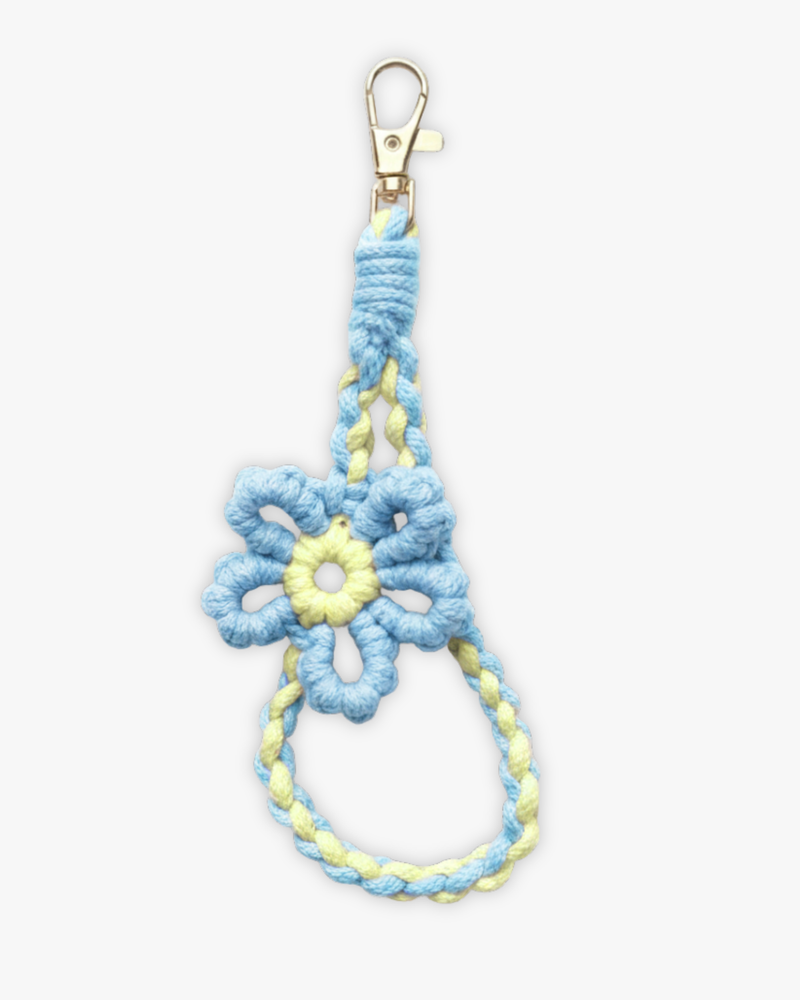 dottie crochet cute handmade phone strap