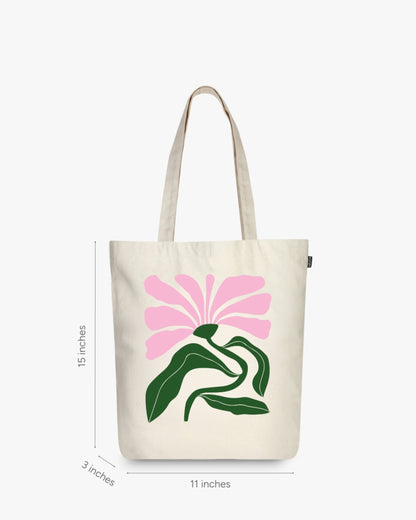 Zipper Tote Bag - Oopsie Daisy