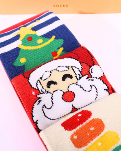 X-MAS Delight Low Cut Ankle Socks (Pack of 3)