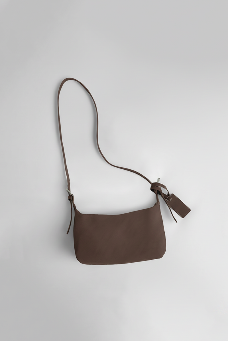THE DEMI CROSSBODY BAG (BROWN)