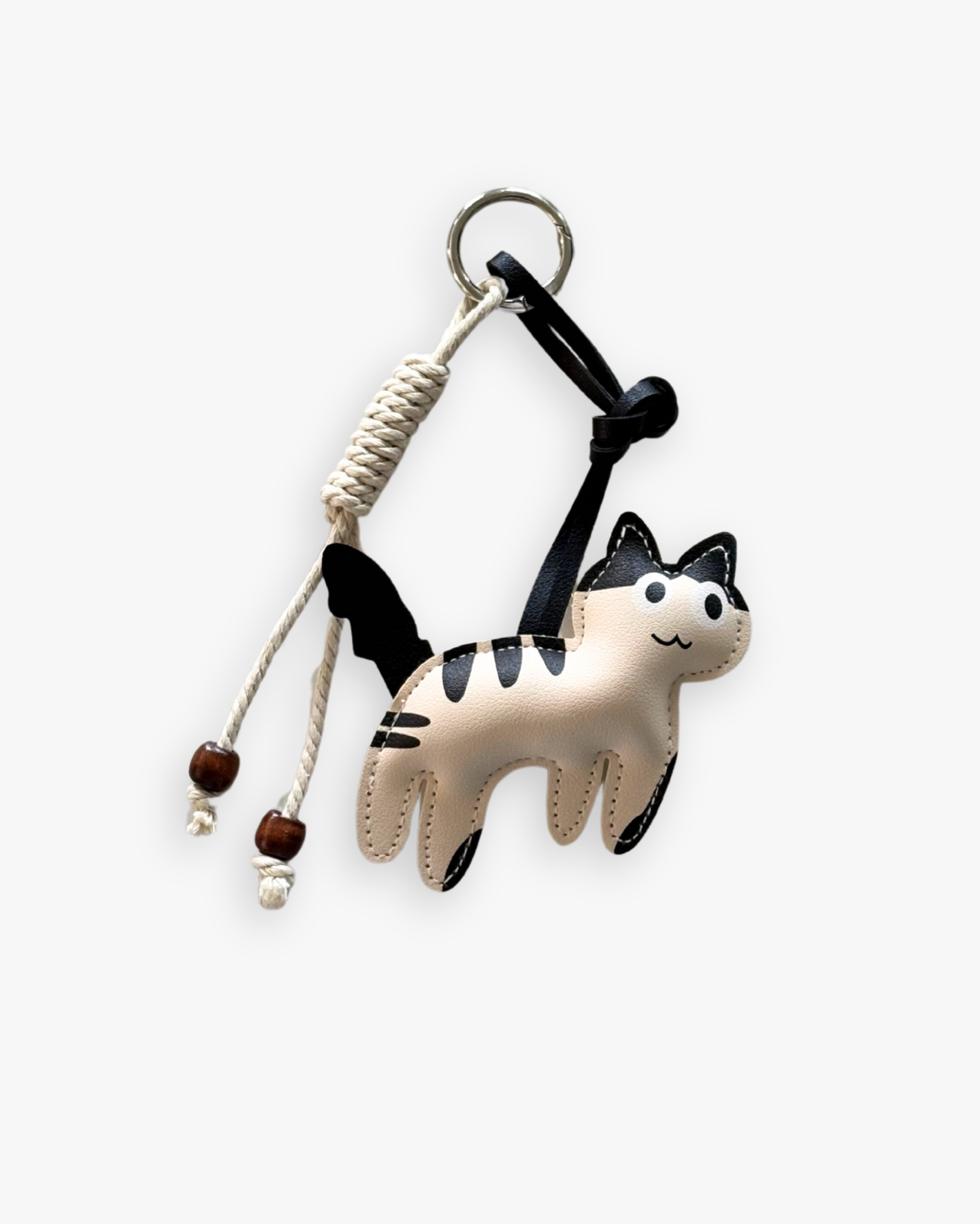 whiskers crochet cute bag charm accessory