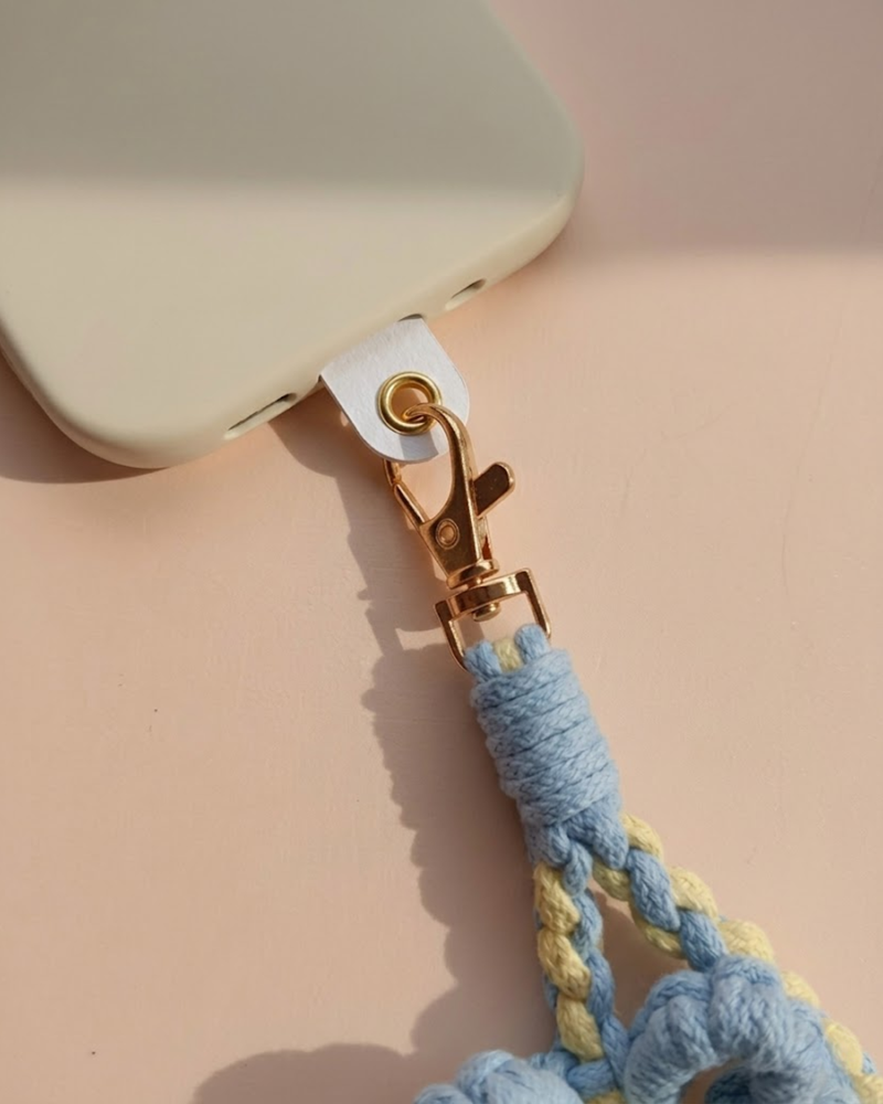 Dottie Crochet Phone Charm