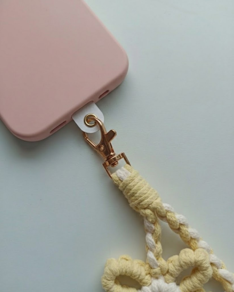 Posy Crochet Phone Charm