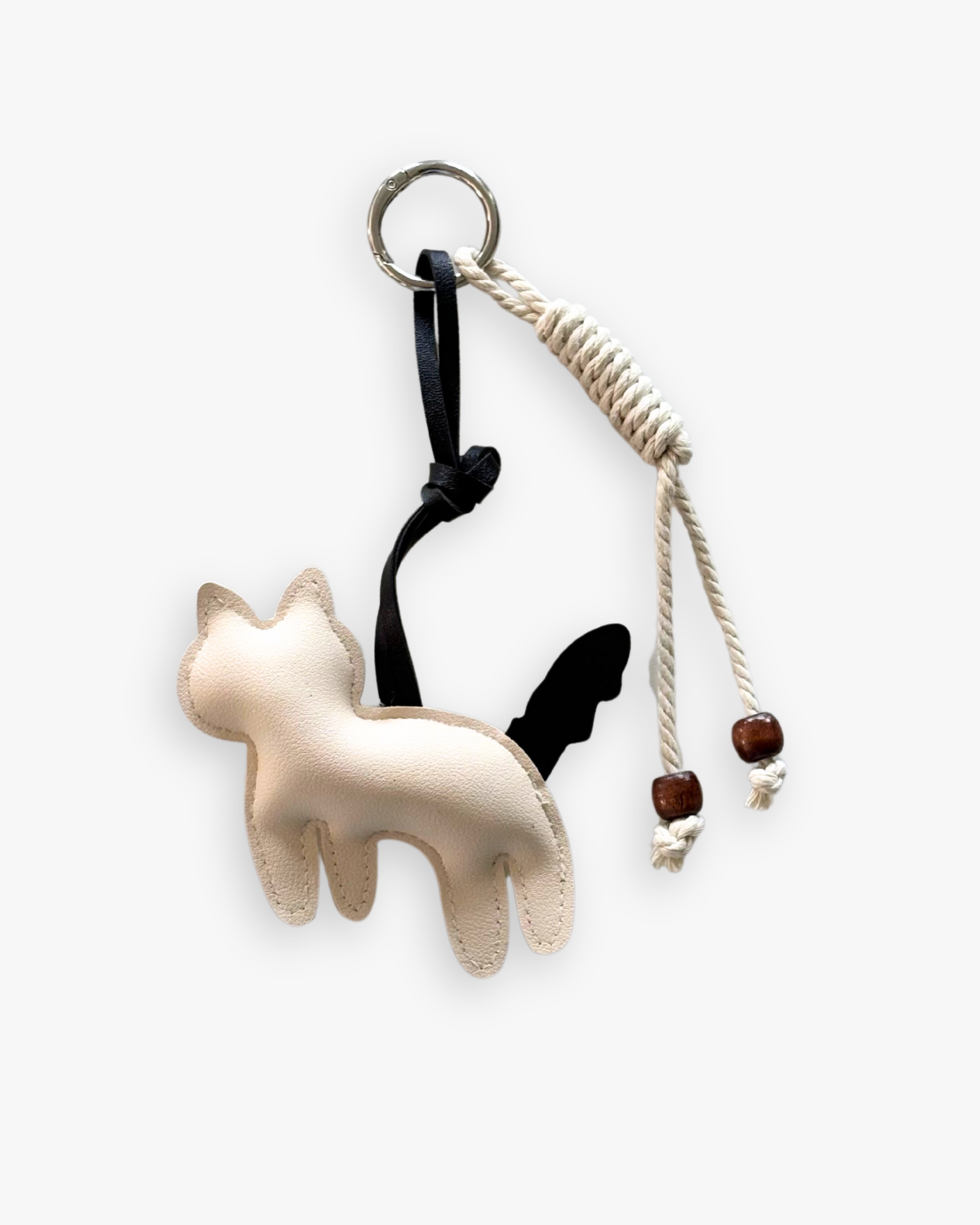 whiskers crochet cute bag charm accessory