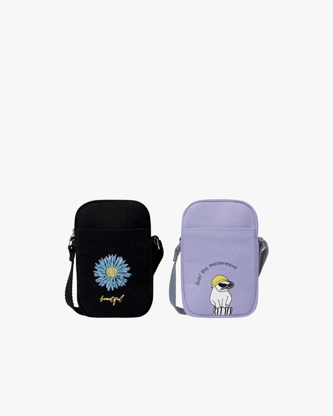 The Phone Bag (Pack of 2)- Flora &amp; Meowment