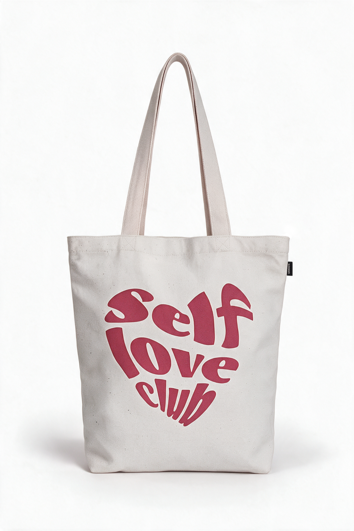 Self Love Zipper Tote Bag