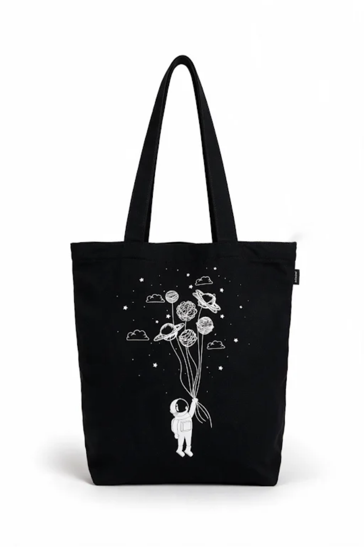Fly Me To Space Zipper Tote Bag