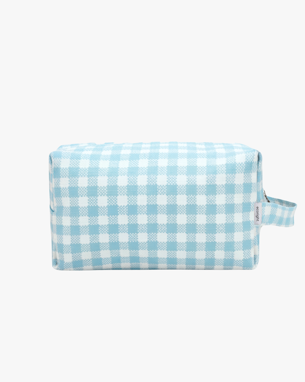 Gingham (Blue) Travel Pouch