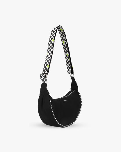 Tsuki Sling Bag - Blossom and Checkmate