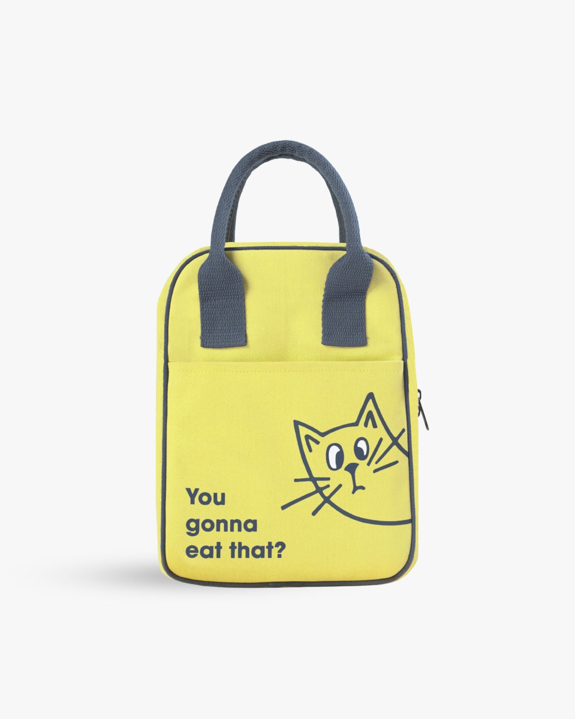 Insulated Lunch Bag - Curious Cat – ecoright