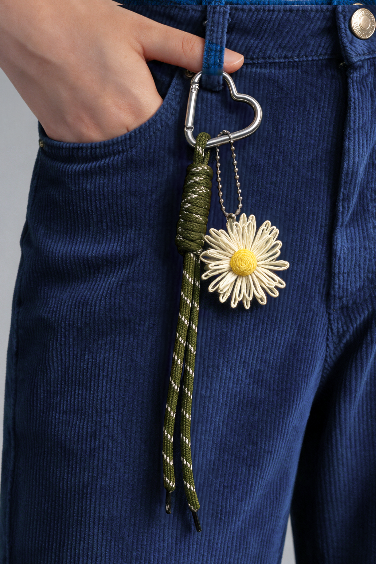 Daisy Bag Charm