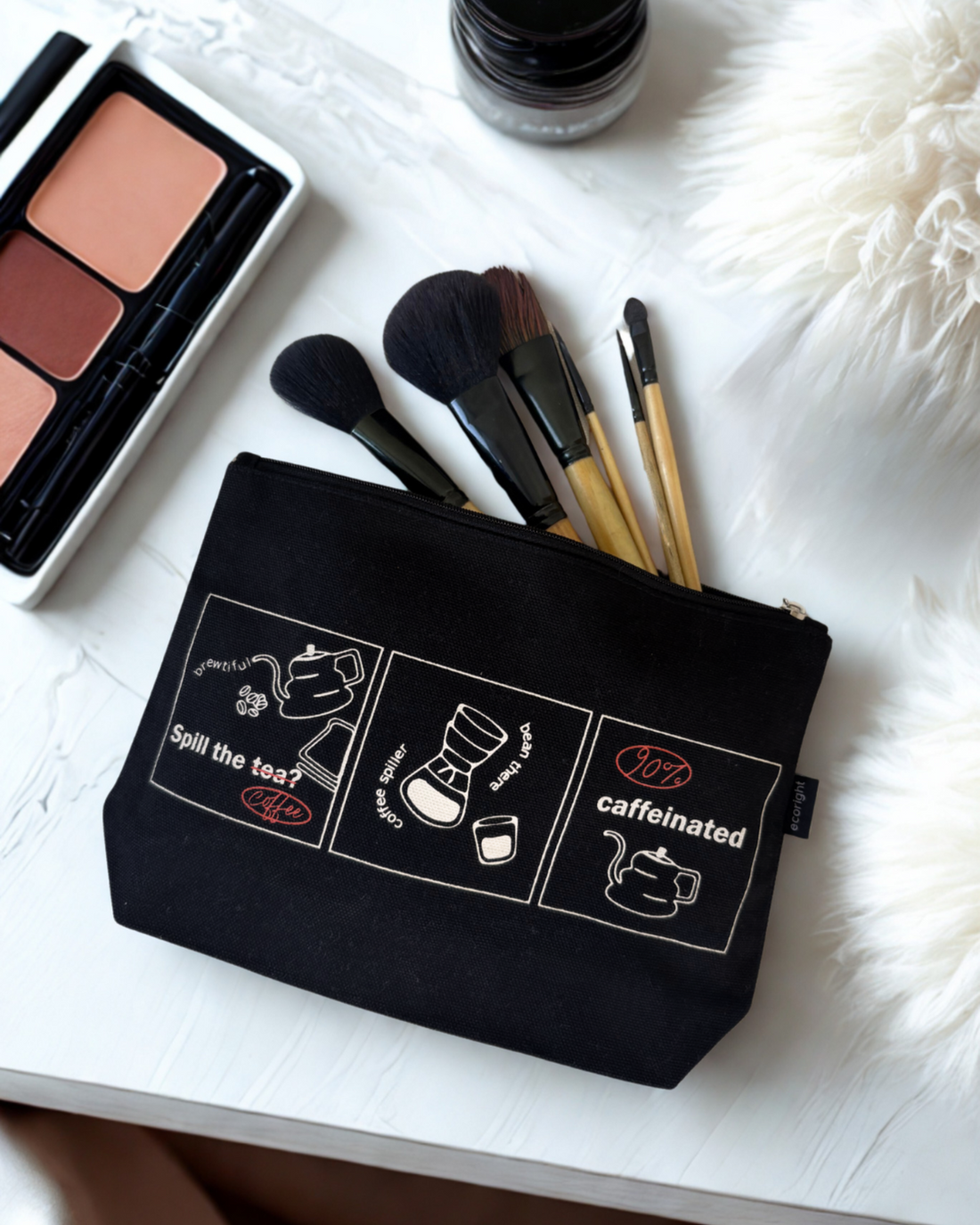 Cosmetic Pouch - Bean Brain
