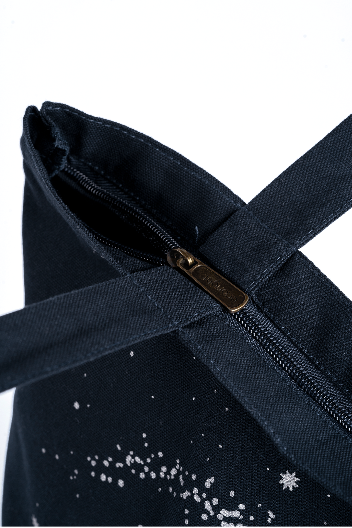The Milky way Zipper Tote Bag