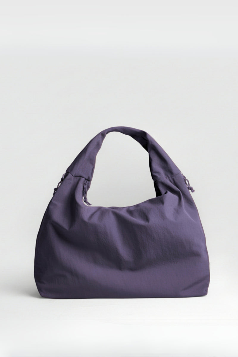 THE CINCO MULTI-POCKET TOTE BAG (PLUM)