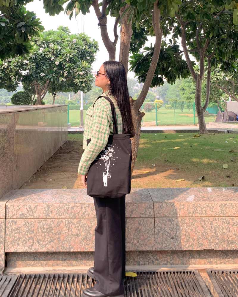 Side bags for woman, Purse tote bags, Handbags purse, Stylish bags, Black tote bag , Ecoright