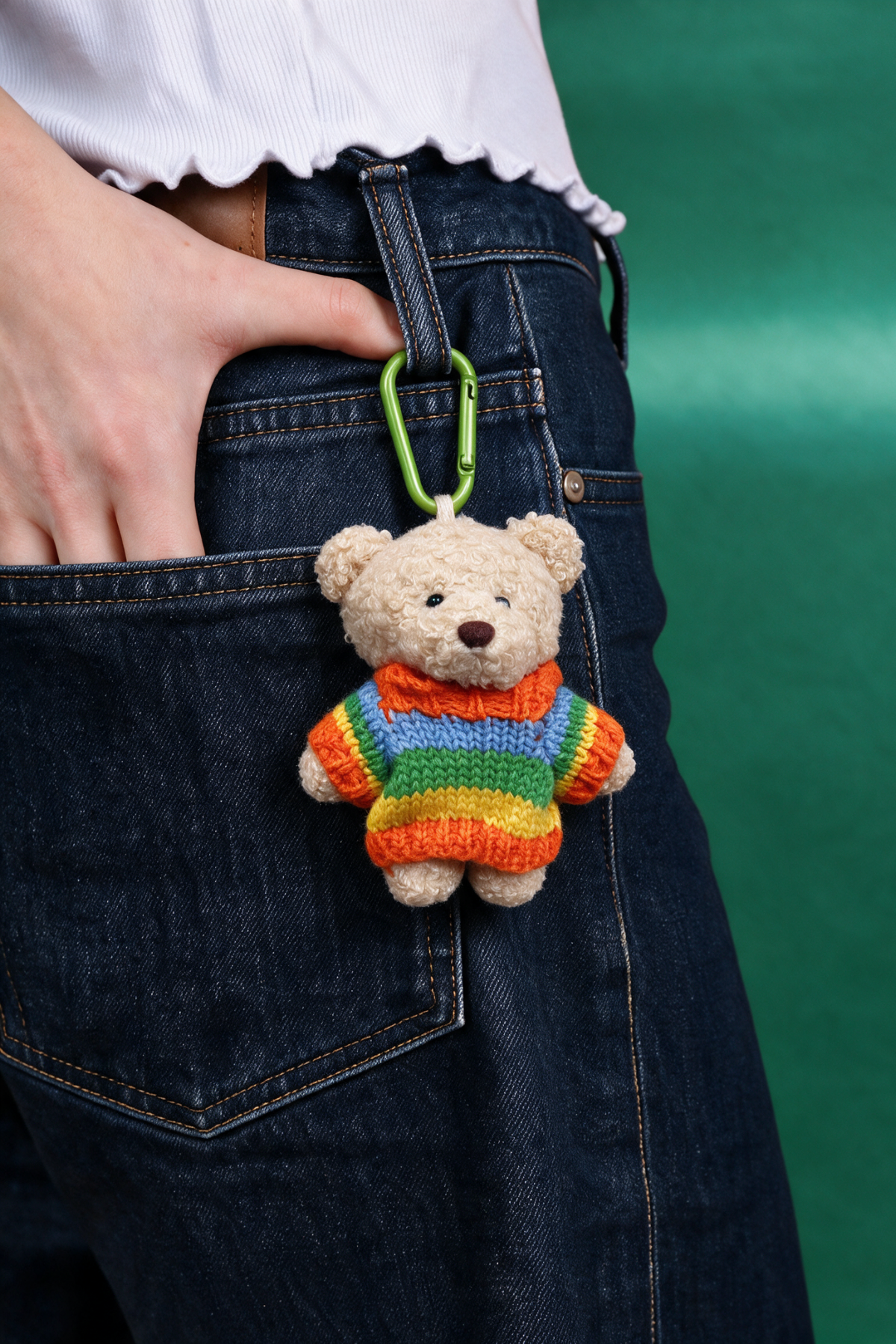 Pixel Bag Charm