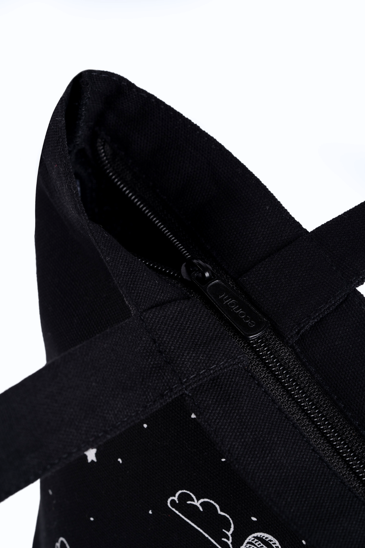 Fly Me To Space Zipper Tote Bag