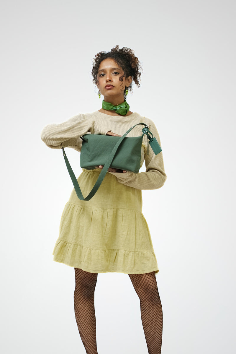 THE DEMI CROSSBODY BAG (GREEN)