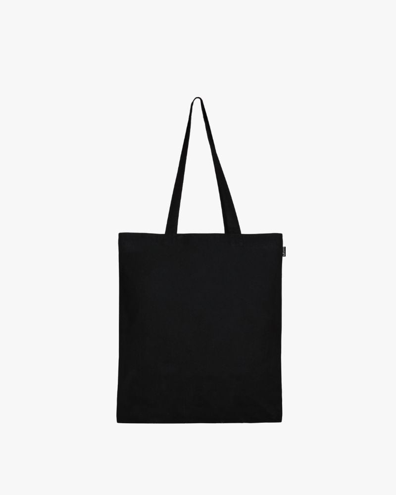 Plain Tote Bag Black Pack of 8