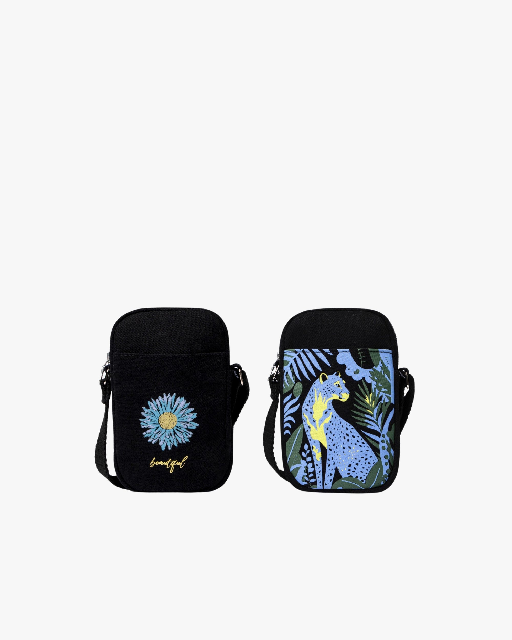 The Phone Bag (Pack of 2)- Flora &amp; Jungle Safari