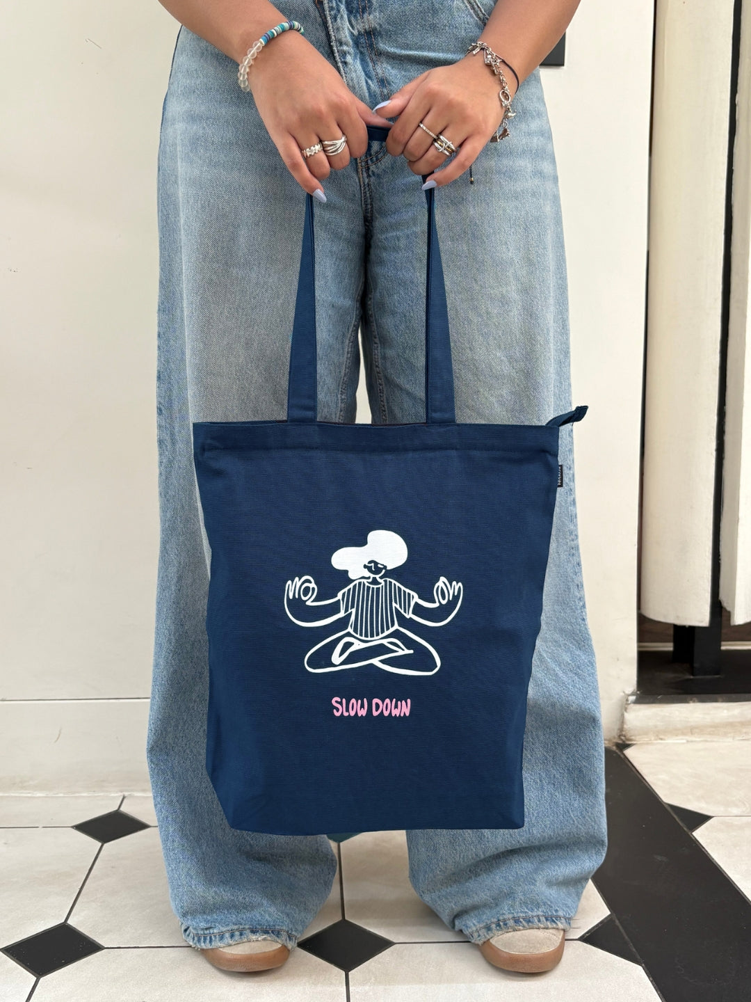 Zipper Tote Bag - Spiritual-ish