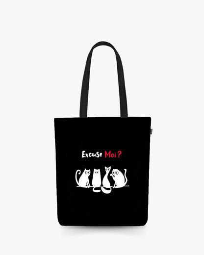 Zipper Tote Bag - Paws Off