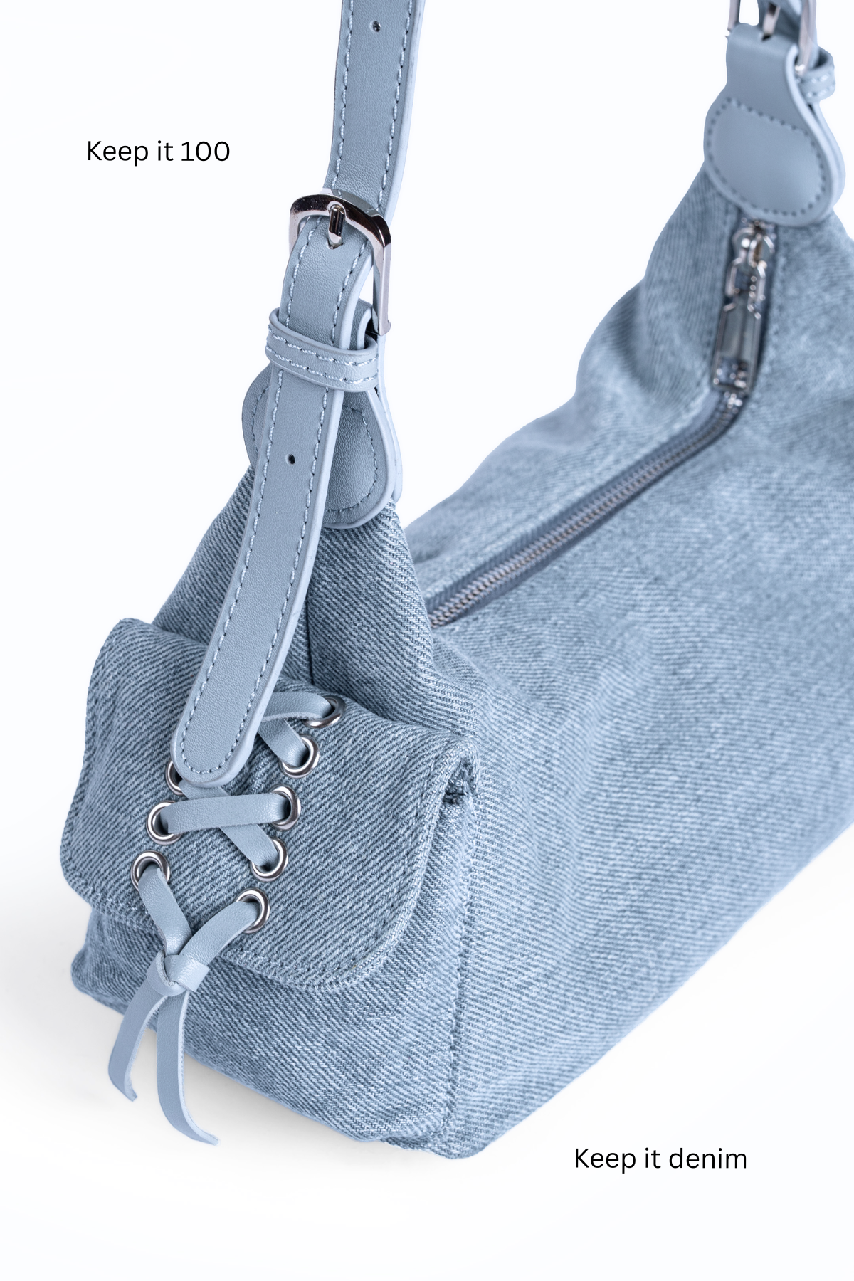 Stella Denim Shoulder Bag