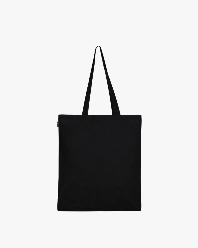 Plain Tote Bag Black Pack of 4