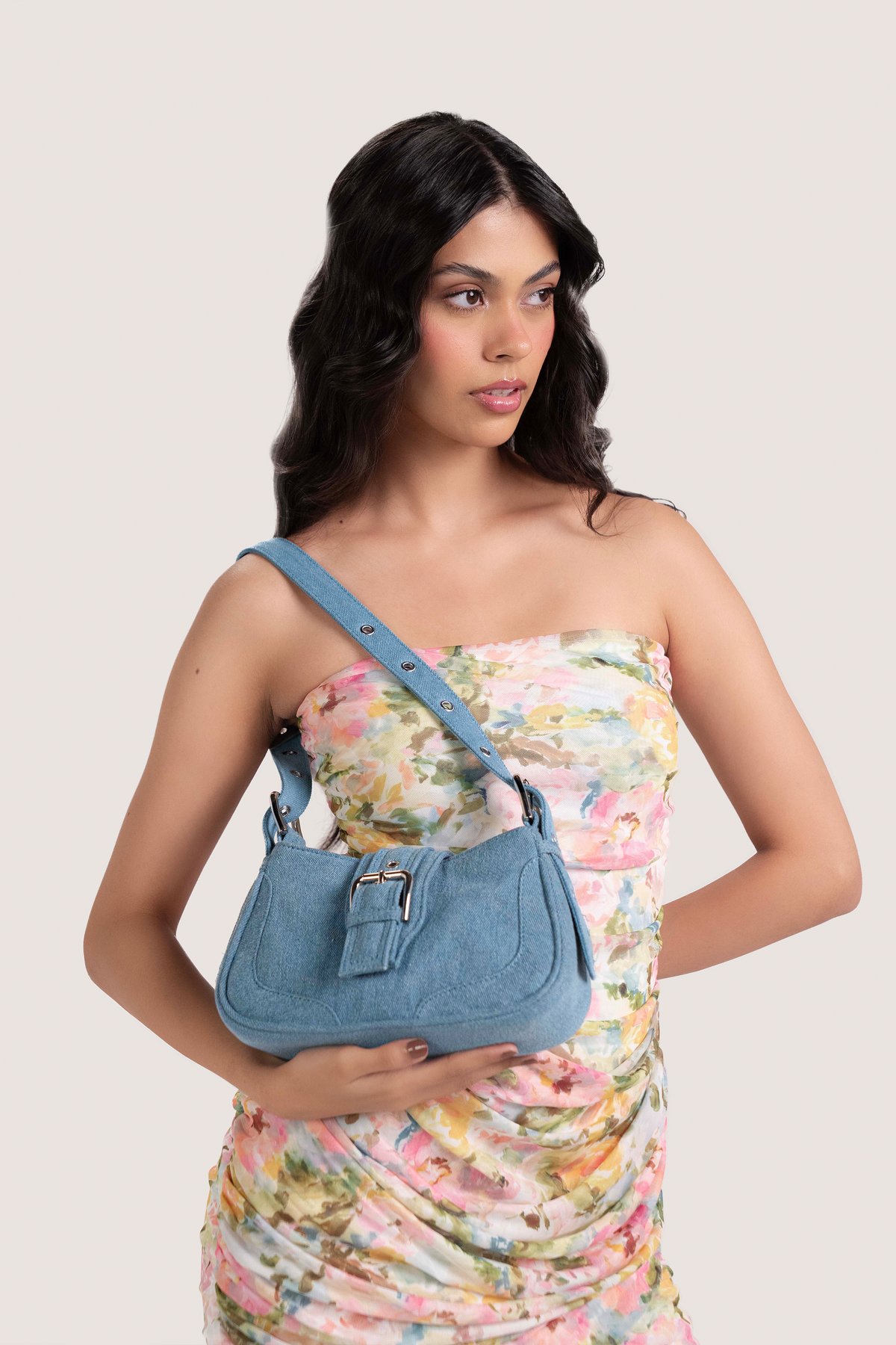 TOki AM Denim Shoulder Bag