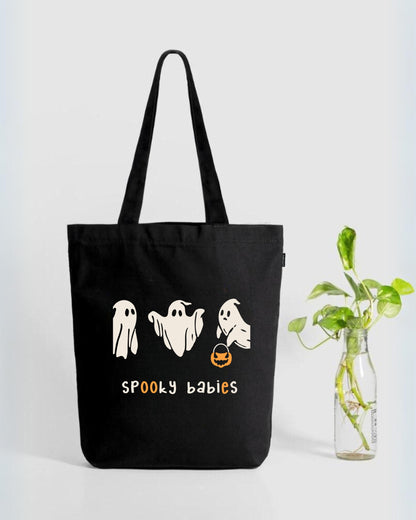 Zipper Tote Bag - Spookie