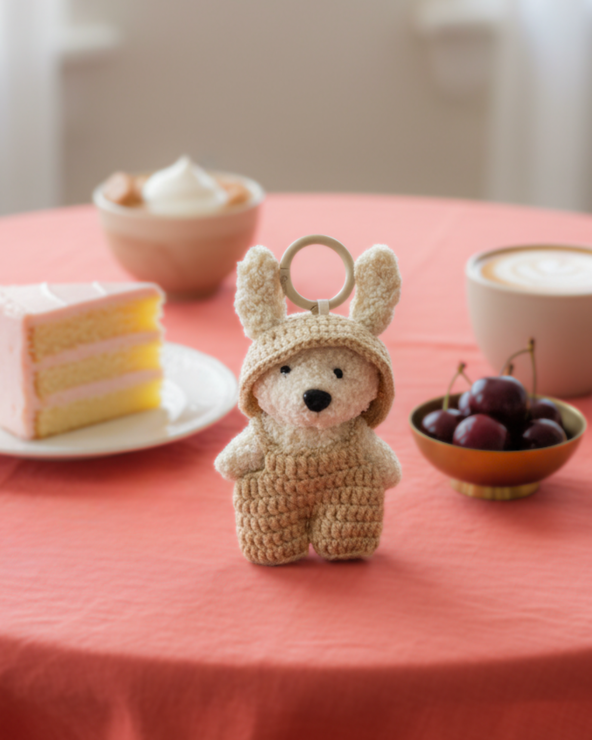 marlow crochet bag charm accessory